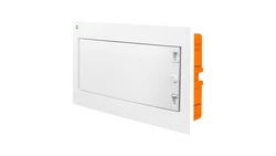 Rozdzielnica modułowa podtynkowa AREO PE+N 1x18 IP40 biały 3660-00