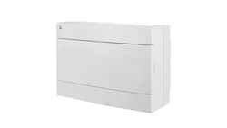 Rozdzielnica modułowa natynkowa AREO PE+N 1x18 IP40 biały 3650-00