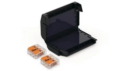 EASY-PROTECT 323 Puszka żelowa ze złączkami WAGO-COMPACT 0,2-4 mm2, (2 złączki 3-przewodowe) - OPAKOWANIE 12 szt., 451513
