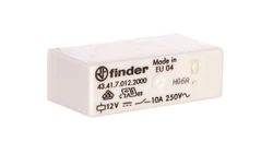 Przekaźnik miniaturowy 1P 10A 12V DC, styk AgCdO, zacisk PCB 43.41.7.012.2000