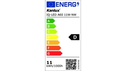 Żarówka LED E27 IQ-LED A60 11W-NW 1521lm 4000K barwa neutralna 3 lata Gwarancji 36680