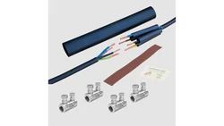 Mufa kablowa termokurczliwa ze złączkami kablowymi ze śrubą zrywalną MSCS300 Al/Cu 150-300mm² 1kV 4xśruba Al MSCS3004A00