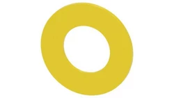 Etykieta podkładkowa żółta okrągła 45mm z inskrypcją /ZATRZYMANIE AWARYJNE/ otwór 22mm SIRIUS ACT 3SU1900-0BA31-0ND0 /10szt./