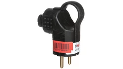 HELMO Wtyczka gumowa 2P+Z 16A IK08 UNISCHUKO zaciski śrubowe 096929