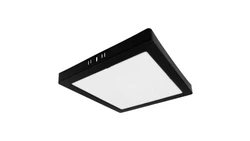 Oprawa downlight N/T kwadrat 24W 2640lm 4000K czarny IP20 DL-1 EC20478