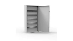 Rozdzielnica natynkowa metalowa 120 modułowa 5x24 544x986x130 RAL9003 IP30 MN120/5/24