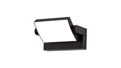 Oprawa elewacyjna LED 17W 2520lm 4000K regulowana Czarny kwadrat 2937