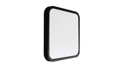 Plafoniera LED 18W 1830lm 4000K IP44 Kwadrat fi250 Mleczny Czarna Ramka 76431