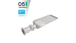 Oprawa Uliczna LED 100W 11480lm 4000K Diody SAMSUNG IP65 Szara 5 Lat Gwarancji Regulowany uchwyt 2120426