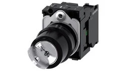 Przełącznik z kluczem Ronis SB30 2-poz bistabilny tworzywo 22mm styk 1Z klucz w poz O+I SIRIUS ACT 3SU1100-4BF11-1BA0