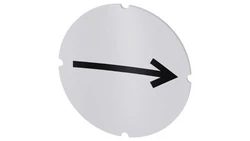 Etykieta wkładana do przycisku podświetlanego z symbolem graficznym strzałka /10 szt./ SIRIUS ACT 3SU1900-0AB71-0QR0