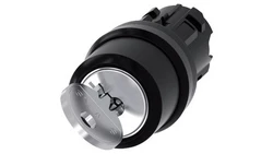 Przełącznik z kluczem 22mm tworzywo 2 poz O-I Ronis nr SB30 klucz w poz I SIRIUS ACT 3SU1000-4BF21-0AA0