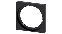 Ramka pojedyncza kwadratowa czarna otwór 22mm SIRIUS ACT 3SU1900-0AX10-0AA0