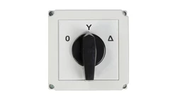 Łącznik krzywkowy gwiazda-trójkąt 3P 63A w obudowie 4G63-12-PK R214 63-840591-051