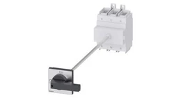 Rozłącznik główny/awaryjny 3P 250A 132kW AC23 400V montaż na płycie w wałkiem pokrętło piórkowe otwory3LD2418-0TK11