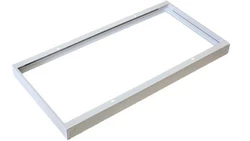 Rama montażowa do panelu led 600x300x44 zatrzaskowa aluminium biała EC20200