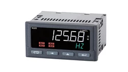 Programowalny miernik impulsów częstotliwości oraz okresu. N32O 210000000M0 Zasilanie 20-40V a.c. / 20-60V d.c. RS485