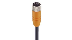 Kabel konfekcjonowany jednostronnie złącze M12 żeńskie proste z gwintowanym połączeniem 5-pinowe PUR RKTS 5-298/15 M