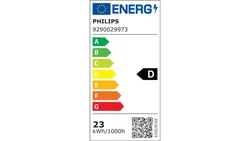 Świetlówka LED MASTER 23W zamiennik 58W 3400lm 3000K LEDtube VLE UN 1500mm UO 23W830 T8 Szkło matowe 5 lat gwar