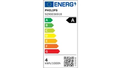 Żarówka LED MASTER klasa A 4W zam 60W 840lm ściemnialna 3000K LEDBulb D 4-60W E27 830 A60 FR G UE Szkło matowe 5 lat gwar