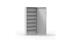 Rozdzielnica natynkowa metalowa 144 modułowa 6x24 544x1136x130 RAL9003 IP30 MN144/6/24