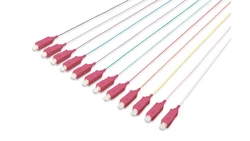 Pigtail światłowodowy 12szt, SC simplex, OM4 50/125, 2m, LSZH, 12 kolorów DK-25221-02-4