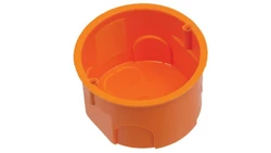 Puszka podtynkowa 60mm pomarańczowa PK60LUXp.100 A.0001AP /100szt./