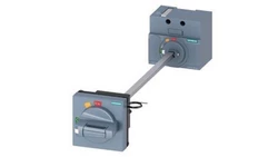 Napęd obrotowy drzwiowy z pokrętłem szarym i podświetleniem LED do 3VA10/11 3VA9157-0FK23