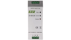 Zasilacz impulsowy 230VAC/24VDC 60W 2,5A ZI-60-24V