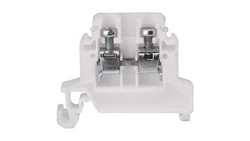 Złączka szynowa przelotowa 2-przewodowa 4mm2 biały ZG-G4 A11-8202