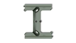 MINI Moduł rozszerzający puszkę natynkową pojedynczą, składaną do ramek wielokrotnych MINI szałwiowy 61DPU-2