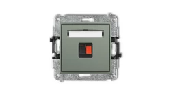 MINI Mechanizm gniazda głośnikowego pojedynczego szałwiowy 61MGG-1