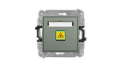 MINI Mechanizm gniazda światłowodowego/optycznego pojedynczego szałwiowy 61MGOP-1