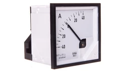 Amperomierz analogowy 72x72 N IP50 BB1 40-0-40A/+-60mV pozycja pracy C3 K=90 st. bez atestu KJ MA17N BB1200000000