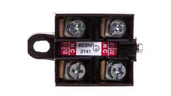 Styk pomocniczy 2R wolnoprzełączające montaż tylni XE2NP2141