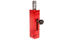 Zasuwka do drzwi przesuwnych model XCS-A,B,C,E czerwona XCSZ05