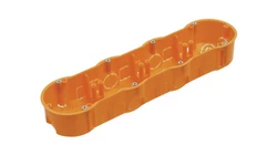 Puszka instalacyjna podtynkowa PK 60 poczwórna z wkrętami A.0049WP /25szt./