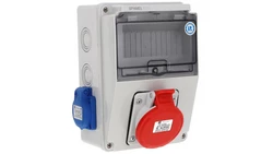 Rozdzielnica 5x16A 2x3x16A INA=32A IP54 SB-074605-S0050-54