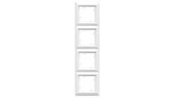 Ramka poczwórna, biała, 33033