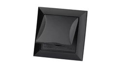 Gniazdo podtynkowe z/u IP44 p/t Pola czarne, 33209