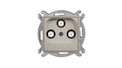 ICON Mechanizm gniazda multimedialnego 3F DATA (Vectra) taupe 60IGMV