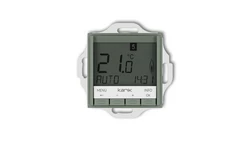 ICON Mechanizm uniwersalnego elektronicznego tygodniowego regulatora temperatury (podświetlenie niebieskie) szałwiowy 61IRT-3.2