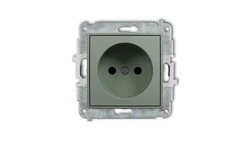 ICON Mechanizm gniazda pojedynczego bez uziemienia 2P (przesłony torów prądowych) szałwiowy 61IGP-1p