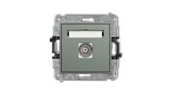 ICON Mechanizm gniazda pojedynczego BNC szałwiowy 61IGBNC-1