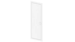 Drzwi do rozdzielni 5/60 metalowe z ramą kompletne MSF 2000-05