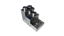 OTH300-3 Zacisk aparatowy uniwersalny, z dwoma otworami montażowymi 3xAl/Cu 70-300 mm² 1250A, 1000V, MAC3300A14