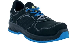 Półbuty ze skóry licowej, kolor Czarny, rozmiar: 43, ROSSIS3SNO43