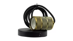 Oprawa sufitowa wisząca 2m E27 Czerwona miedź