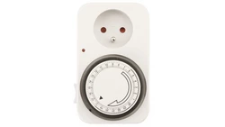 Programator czasowy mechaniczny (gniazdo) 16A 2P+Z dobowy TS-MF1 01001