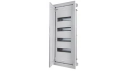 Rozdzielnica podtynkowa modułowa drzwi metalowe 48mod. 4x12 IP40